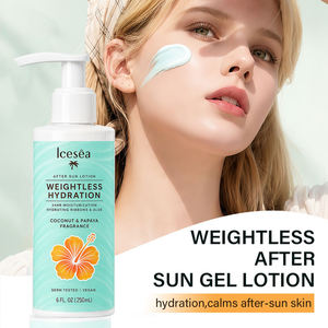 Lait corporel hydratant et apaisant après-soleil à base de beurre de karité et de panthénol - Product Image 2
