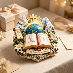 Magnete per Frigorifero Personalizzato in Resina UV con Rilievo 3D, Souvenir Religioso Protestante ed Evangelico - Product Image 2