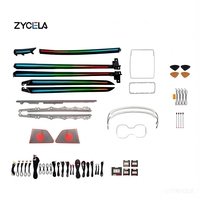 ZYCELA Lexus ES 2021-2024 Luz Ambiental LED Activa Symphony 64 Colores Flujo Inteligente Mejora Interior Automática APP 12V 1 Año