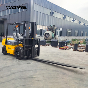 LTMG mejor precio carretilla elevadora diesel 2500mm horquilla 2.5ton 3ton 3.5ton 3M 4m 4,5 m 5,5 m 6m carretilla elevadora diesel con cambio lateral - Product Image 2