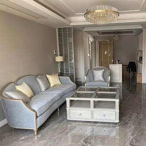 דובאי יוקרה בסגנון מג 'ליס 100% סגנון מלא תבואה איטלקי עור מלא תה מסגרת עץ מלא - Product Image 3