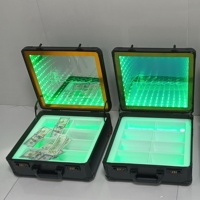 Bar Discothèque Personnalisé Dollar Money Cash Carrier Case Holder Box VIP LED Bottle Presenter