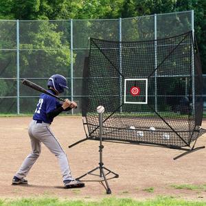 <span class=keywords><strong>Red</strong></span> <span class=keywords><strong>de</strong></span> Práctica <span class=keywords><strong>de</strong></span> Béisbol y Sóftbol con Tee <span class=keywords><strong>de</strong></span> Bateo y Soporte para Pelotas, Obsequio: Objetivo <span class=keywords><strong>de</strong></span> Zona <span class=keywords><strong>de</strong></span> Bateo y Marco <span class=keywords><strong>de</strong></span> <span class=keywords><strong>Arco</strong></span>, para Práctica <span class=keywords><strong>de</strong></span> Bateo y Lanzamiento - Product Image 5