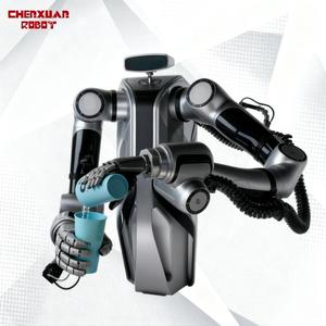 Robot collaboratif intelligent à double bras, robot de <span class=keywords><strong>service</strong></span> alimenté par l'IA, plateforme de manipulateur mobile, manutention logistique, moteur - Product Image 3