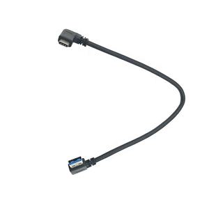 कारखाने का निर्माण यूएसबी टाइप सी केबल 0.25 मीटर बाएं कोण यूएसबी 3.0 (टाइप ए) पुरुष यूएसबी 3.1 (टाइप सी) पुरुष डेटा सिंक चार्ज केबल कैमरा - Product Image 5