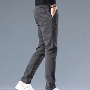 กางเกงวิ่งออกกำลังกายสีพื้นสำหรับผู้ชายกางเกงวิ่งเข้ารูปแบบใหม่ - Product Image 1