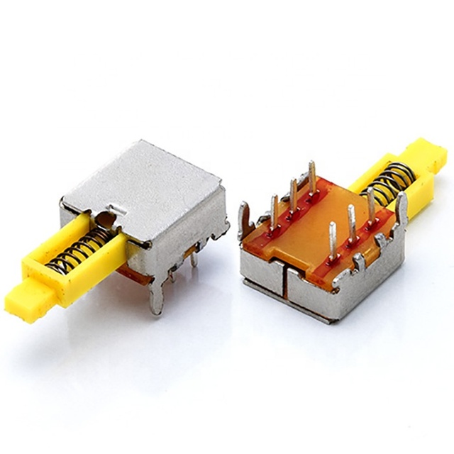 2023 Wintai-Tech Mechanical Push Button Switch Push on and Off Switch Dpdt Momentary Push Button Switch