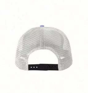 Gorra Trucker de Malla Plana para Mujer, Estilo Hip Hop, 5 Paneles, con Espuma, para Viajes Casuales al Aire Libre - Estampado Puff - Product Image 3