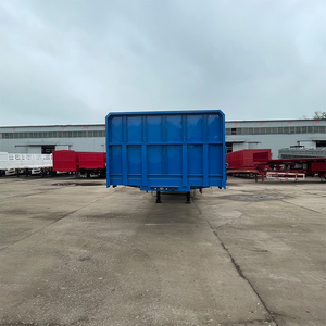 Semirremolque de Contenedor de 3 <span class=keywords><strong>Ejes</strong></span>, Fabricación en Fábricas Chinas, Capacidad de Carga de 30-60t, Material de Acero, 10-13m, en Existencia - Product Image 3