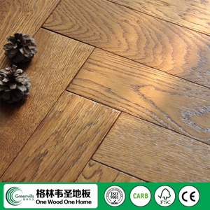 Rắn sàn gỗ sồi và bấm vào khóa sàn gỗ rắn gỗ xương cá - Product Image 5