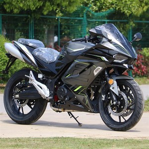 High Quality Used 400cc Sport Motorcycle 2-Cylinder Water Cooled Racing <b>Bike</b> H2 Style Sportbike with Visenk <b>Engine</b> - Product Image 2