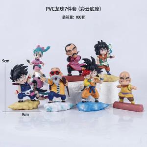Célèbre japonais 7 pièces/ensemble Anime fils Goku volant Nimbus figurine ensemble maître Roshi sur le nuage magique PVC jouets pour enfants cadeau - Product Image 1