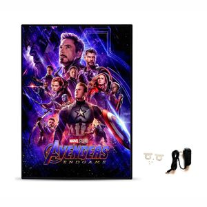 Tùy chỉnh A1 A2 A3 A4 khung nhôm siêu mỏng LED lightbox menu quảng cáo LED hộp Đèn đăng ký trong nhà treo - Product Image 2