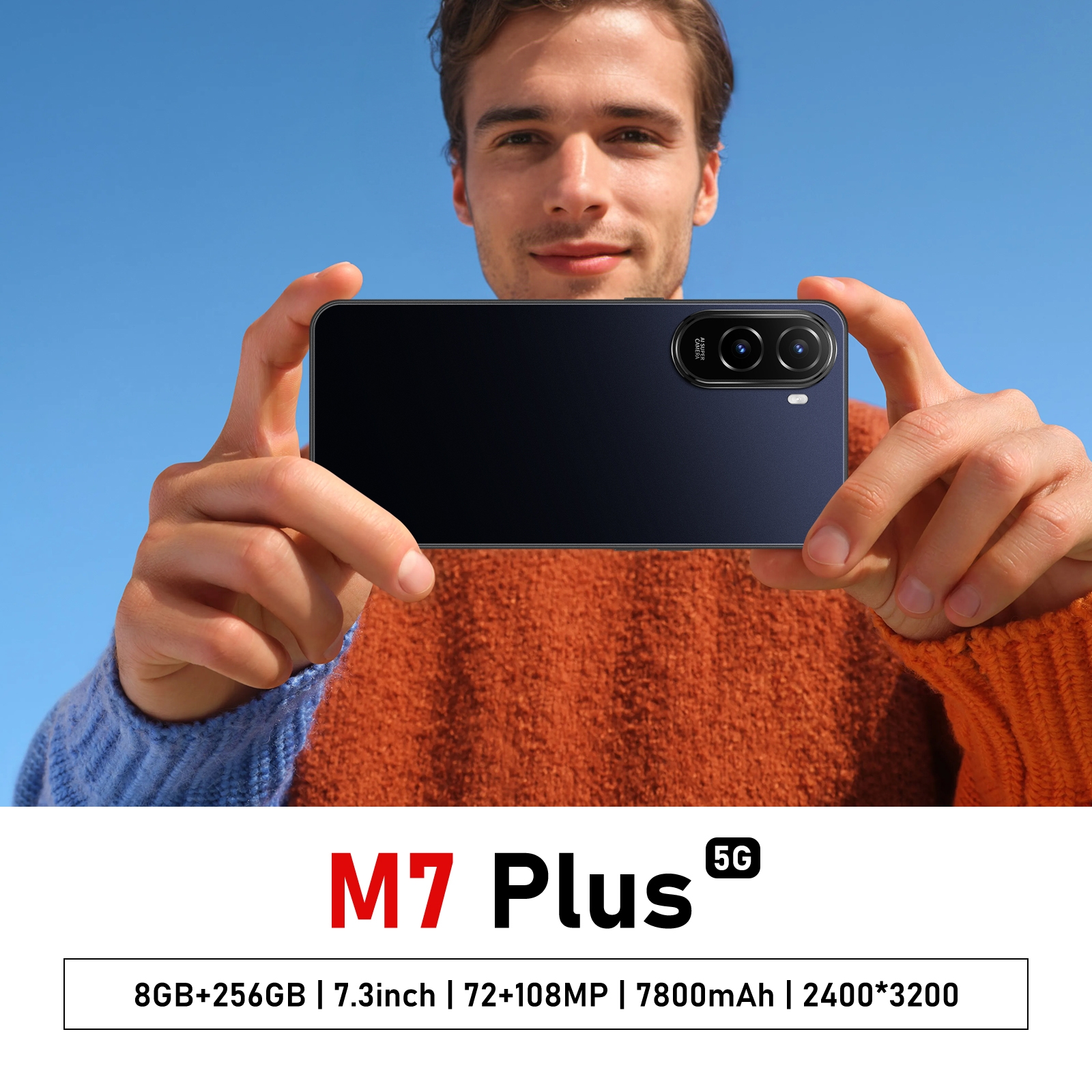 Techno смартфон M7Plus vertus аккумулятор для мобильного телефона
