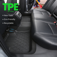 Ensemble universel de tapis de voiture à usage multiple Tapis de sol automobile pour les sièges baquets Ford Expedition Max 2021-2024