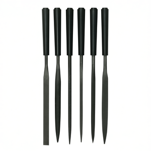 Juego de 6 formones Lime Ad Ago con mangos negros para carpintería y lavoración de la madera - Product Image 3