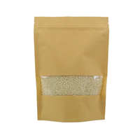 Sachet d'emballage rétractable personnalisé en PE plastique refermable avec fermeture éclair pour aliments et vente au détail