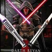 Sabre laser Neopixel en gros directement de l'usine, sabre laser Darth Revan à changement de couleur infini, sabre laser LED Baselit RGB avec poignée en métal