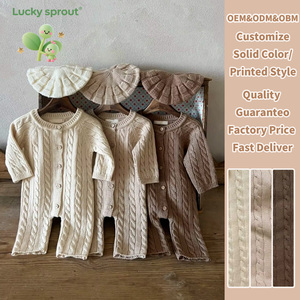 Pagliaccetto <span class=keywords><strong>invernale</strong></span> per neonati in maglia da bambino vestiti comodi maglieria per neonati - Product Image 1