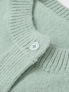 เสื้อแจ็คเก็ตไหมพรมแขนยาวทรงเข้ารูป คอกลม เรียบง่าย สไตล์ยุโรปและอเมริกา สำหรับผู้หญิง คอลเลคชั่นฤดูใบไม้ร่วง ปี 2025 รุ่น 5536126 - Product Image 3