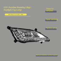 Feux de jour à LED pour Hyundai Elantra 2016 92201-4v000 92202-4v000