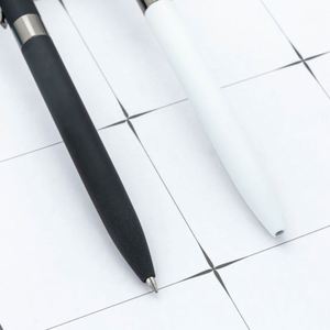 Wholesale 1.0Mm Glue-Sprayed Metal Ballpoint Custom Logo Business Twist-Action Hotel Promotional Advertising Gift <b>Pens</b> - Product Image 3