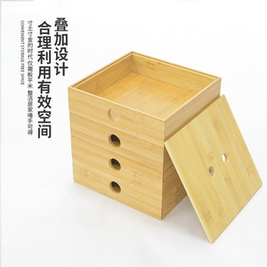 Drawer-style <b>storage</b> box, multi-functional <b>computer</b> stand, flip-top <b>storage</b> box <b>for</b> miscellaneous items, can be combined and - Product Image 1