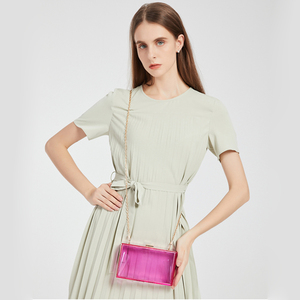<span class=keywords><strong>Sac</strong></span> à main pochette en acrylique transparent pour femmes, sacoche de soirée mode 2020 - Product Image 6