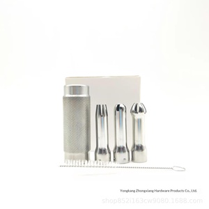 Boquillas <span class=keywords><strong>de</strong></span> Aluminio <span class=keywords><strong>para</strong></span> Decoración <span class=keywords><strong>de</strong></span> Pasteles, Resistentes al <span class=keywords><strong>Calor</strong></span>, Accesorios <span class=keywords><strong>para</strong></span> <span class=keywords><strong>Pistola</strong></span> Inyectora <span class=keywords><strong>de</strong></span> Crema, Aptas <span class=keywords><strong>para</strong></span> Horno y Nitrógeno Líquido - Product Image 2