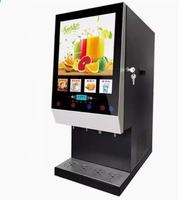 Machine commerciale de boisson de thé de lait de café à double température chaude et froide entièrement automatique