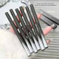 Crayon Eyeliner Gel Chimique Waterproof Menthe Douce, Lisse, Séchage Rapide, Anti-Bavures, Fabriqué en Chine pour Débutants