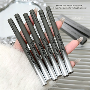 Delineador de Ojos en Gel Químico a Prueba de Agua, Color Menta Dulce, Suave, de Secado Rápido y Resistente a las Manchas, de China, para Principiantes - Product Image 1