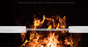 L'hotel della famiglia d'acciaio del filo usa le corde di salvataggio della corda rampicante della corda di sicurezza vendita a buon mercato - Product Image 6