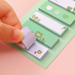 High Quality Cartoon Self-Adhesive School Office Memo <b>Pads</b> Practical Color Labels Paper Products Student Stationery Notebook Set - Product Image 4