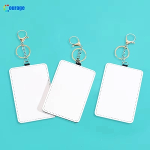 Porta Identificaciones Personalizado por Sublimación con Llavero, Tarjetero Portátil para Regalos Promocionales y Pases de Viaje - Product Image 2