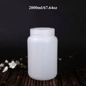 Hotsale 2L 3L Black HDPE Empty Nutrition Supplement Container for Whey <b>Protein</b> Candy & Chocolate Screen Printing Custom Label - Product Image 2