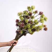 Künstlicher Camptotheca-Fruchtzweig Künstlicher Baumstamm Blumenwand-Hintergrund-Dekoration