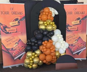 Custom Full Color Retractable <b>Roll</b> up Banner Portable Foldable Stand for Wedding Party Event Scene Decoration Display - Product Image 1