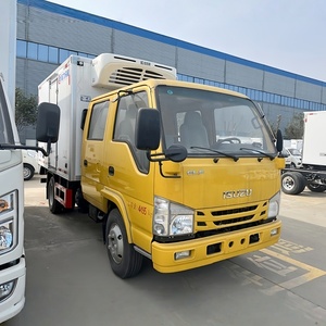 1SUZU 4*2 Freezer <strong>Refrigerated</strong> Box Truck 5Ton Light Duty <strong>Refrigerated</strong> Box <strong>Van</strong> Refrigerator Truck for Sale - Product Image 1