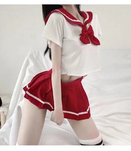 Lingerie erotica Babydoll Role <span class=keywords><strong>Costume</strong></span> da <span class=keywords><strong>donna</strong></span> Sexy Cosplay infermiera studente uniforme studentessa erotica <span class=keywords><strong>Costume</strong></span> da <span class=keywords><strong>cameriera</strong></span> gonna vestito % - Product Image 6