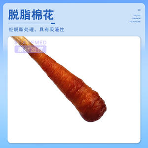 สำลีพันก้านยาแนกี้ ขนาด 12 ซม. แบบใช้แล้วทิ้ง ปลอดเชื้อ สำหรับทำความสะอาดแผล บรรจุ 300 ชิ้น สีขาว ผลิตที่เจียงซี ได้รับการรับรองมาตรฐาน CE - Product Image 5