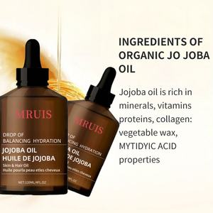 Cuidado del aceite de jojoba, hidratación facial esencial, nutrición corporal, reparación del cabello, masaje calmante, una botella resuelve la sequedad de cuerpo completo - Product Image 4