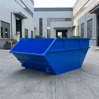 Bacs à déchets métalliques de la marque RNKJ, série complète de tailles (2yd, 4yd, 6yd, 8yd, 10yd, 12yd) pour l'exportation mondiale