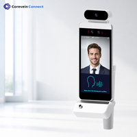 Perangkat Absensi Corevein Connect Pengenal Wajah Kontrol Akses Pengujian Alkohol Penghitung Jumlah Orang Jaringan WiFi Reset