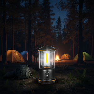 Lanterne de camping LED Truper LACA-3D, portable, lumineuse, avec design de batterie 3D, pour la randonnée, la pêche, l'escalade, utilisation en extérieur, étanche IPX4 - Product Image 2
