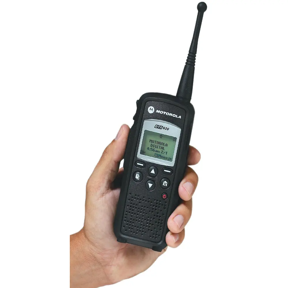 Dijital analog dmr walkie talkie 5w DTR620 taşınabilir el iki yönlü radyo el istasyonu iletişim radyo motorola için