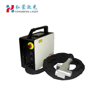 Venta caliente 50W 100W Pulso Láser portátil Eliminación de óxido Máquina de limpieza Mochila Limpiador láser de fibra Limpieza