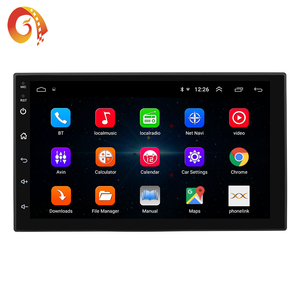 Sistema multimedia Doble Din <span class=keywords><strong>Car</strong></span> Stereo Navegación GPS 2din Video del coche Android Radio del coche - Product Image 5