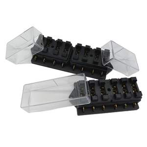 <span class=keywords><strong>Casa</strong></span> de fusibles universal a prueba de agua de 12V, bloque de fusibles de 6 vías y 8 vías de alta corriente, soporte de caja de fusibles Atc/<span class=keywords><strong>Ato</strong></span> de 6 circuitos - Product Image 1