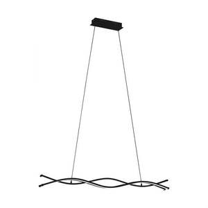 Lampadario LED LASANA 3 Nero H. 120CM - 3X11W 3X1500lm 3000K - Product Image 1